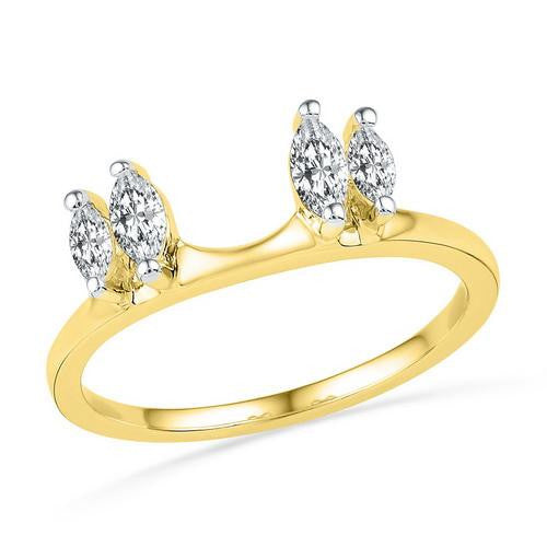 14KT Yellow Gold 0.50CTW DIAMOND FASHION RING