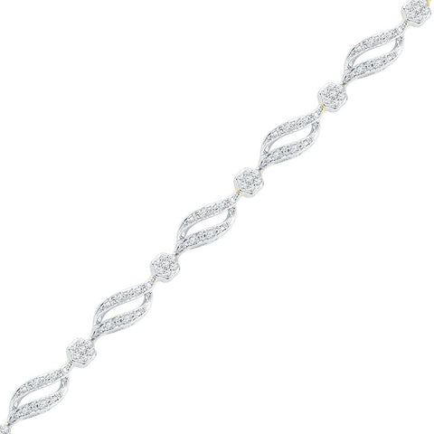 1-2CTW-Diamond FASHION BRACELET