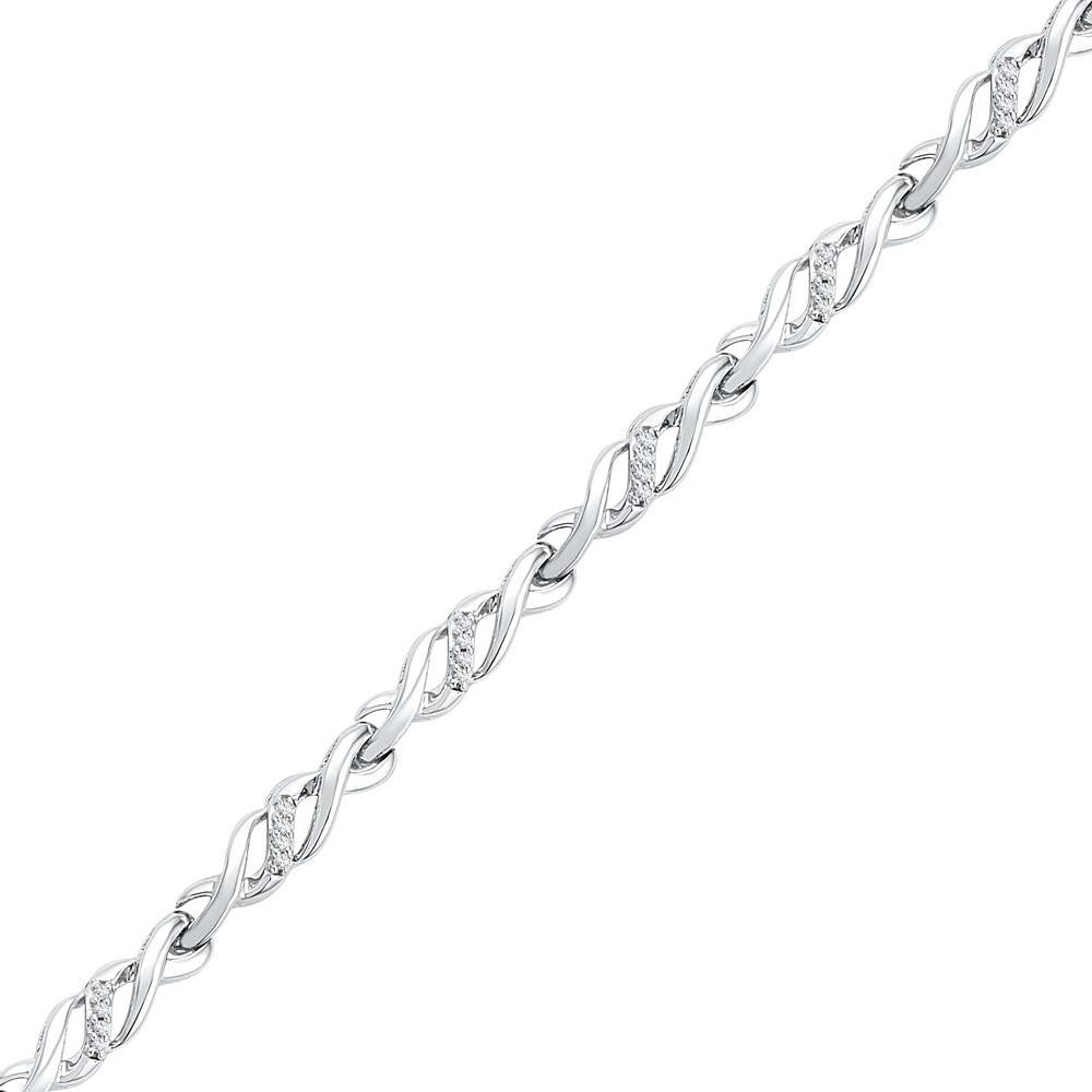 1-6CTW-Diamond FASHION BRACELET