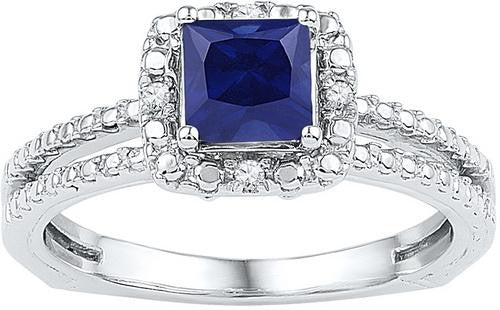 0.03CTW-Diamond 0.90CT-LBS RING