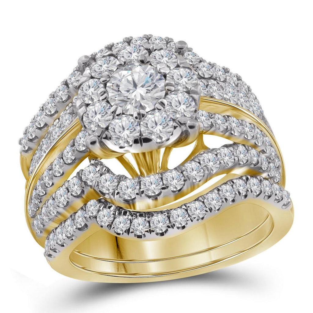 7-8CTW-Diamond BRIDAL RING