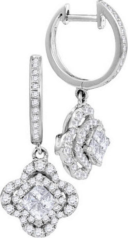 1 CTW-Diamond FASHION EARRING