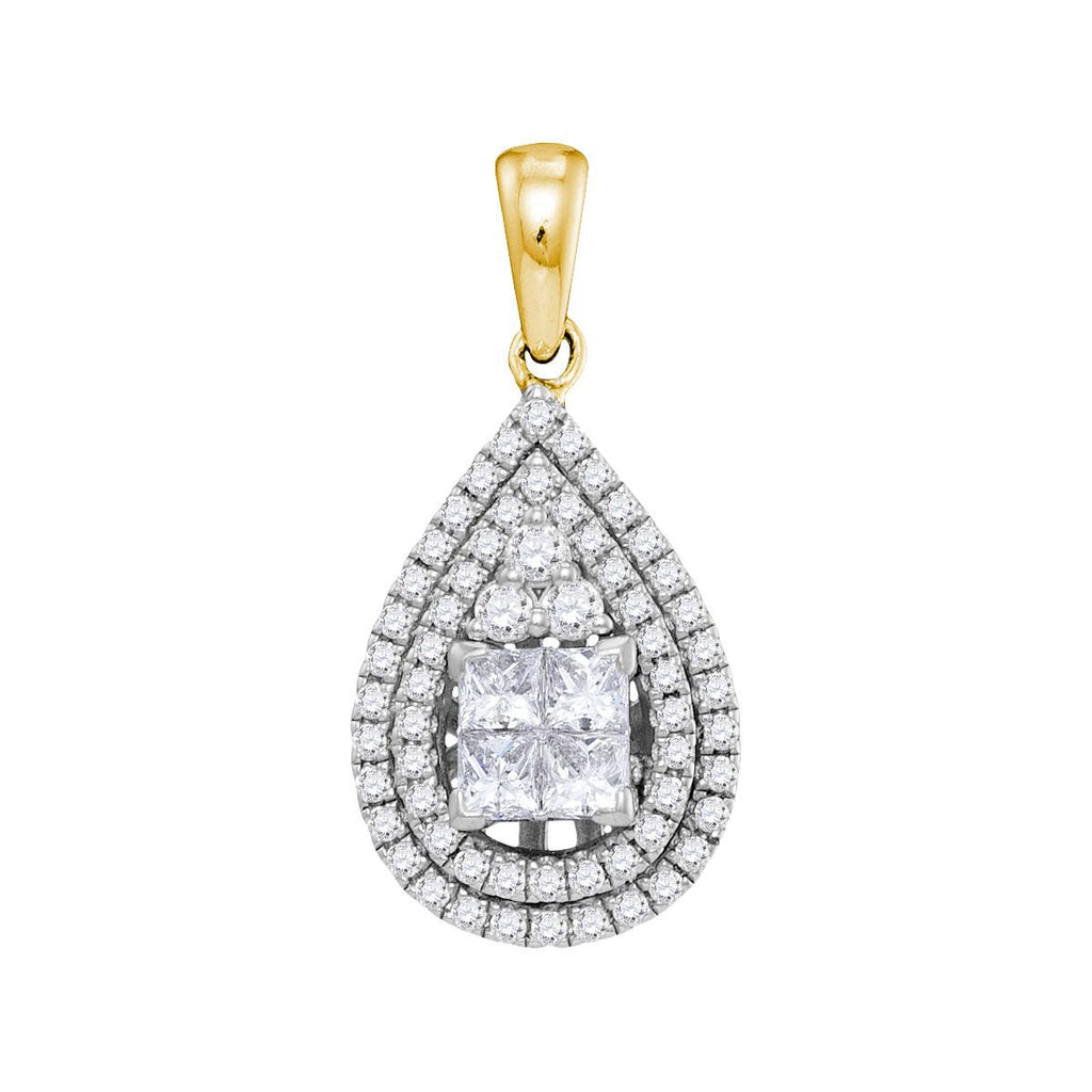 1 CTW-Diamond FASHION PENDANT