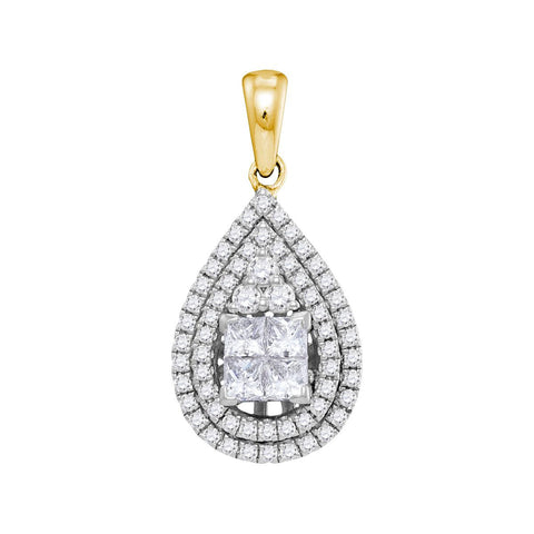 1 CTW-Diamond FASHION PENDANT