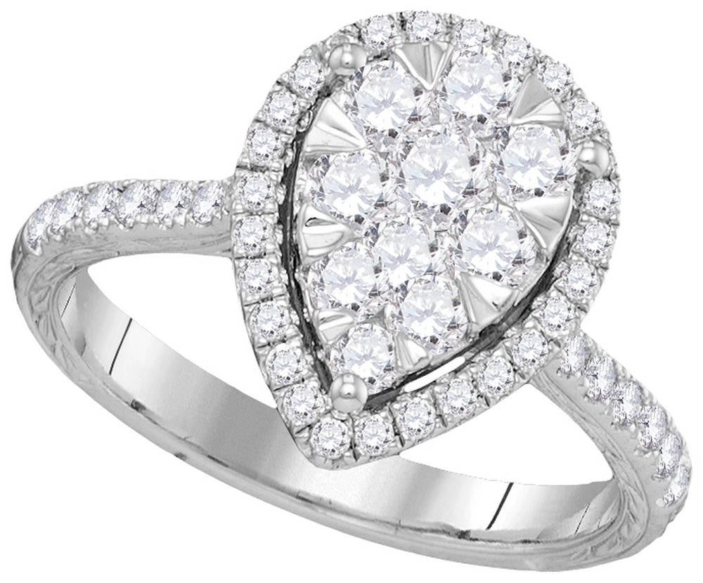 1 CTW-Diamond FASHION RING