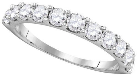 14KT White Gold 1.00CTW DIAMOND FASHION RING