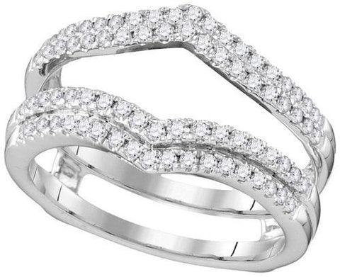 14KT White Gold 0.51CTW-Diamond ENHANCER