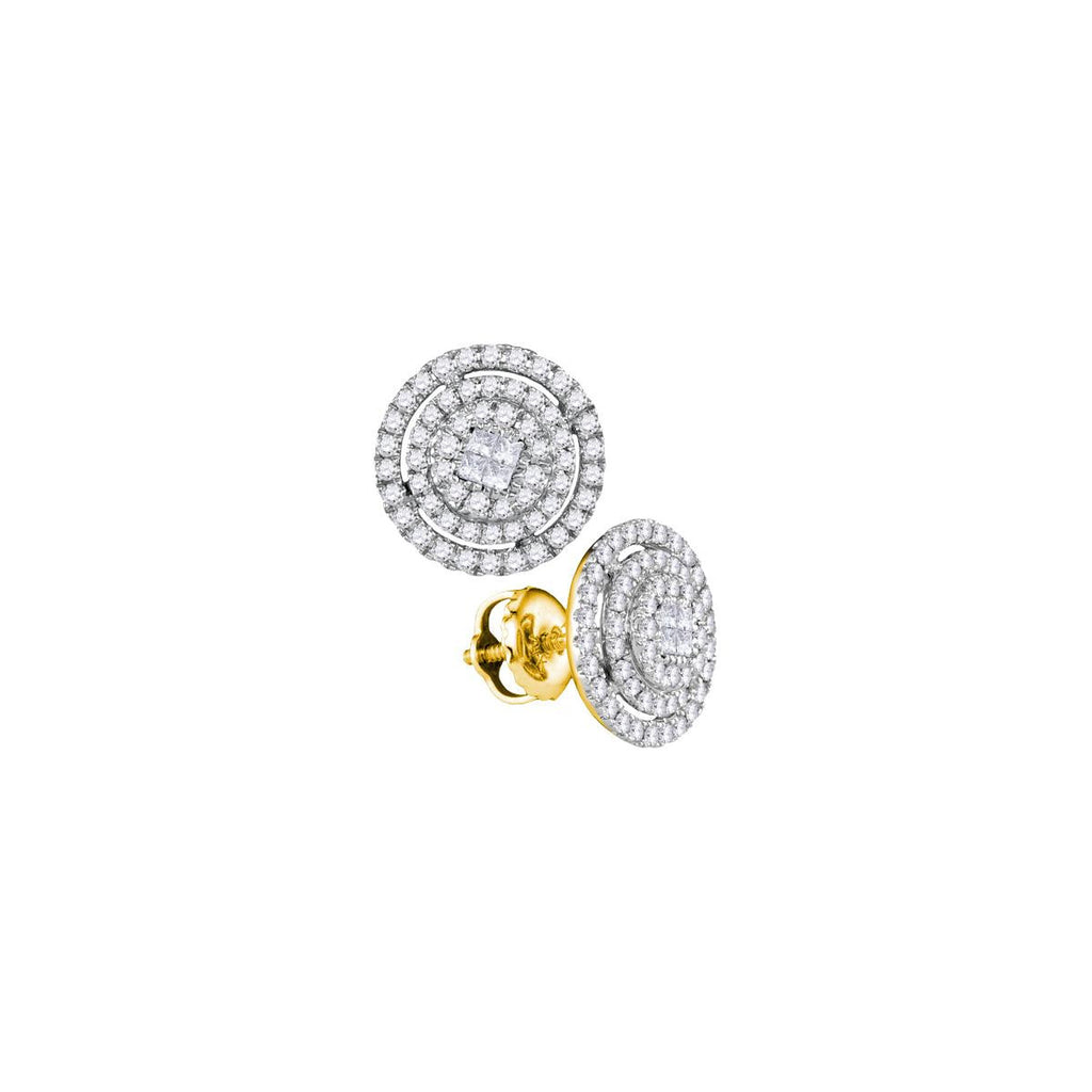 1-2CTW-Diamond SOLEIL EARRINGS