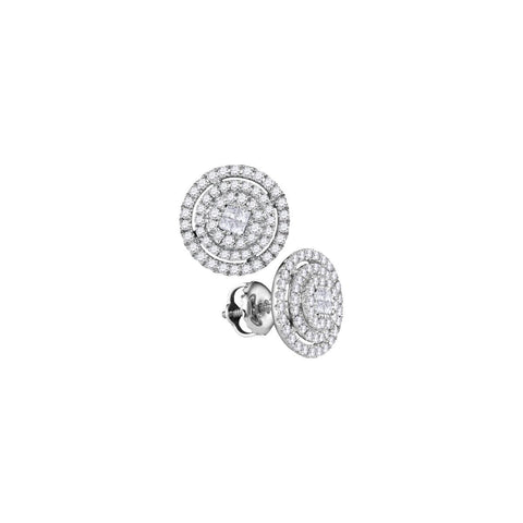 1-2CTW-Diamond SOLEIL EARRINGS