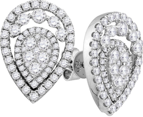 1 3-8CTW-Diamond FASHION EARRINGS