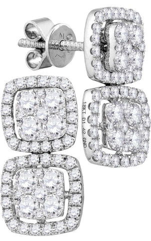 1 3-8CTW-Diamond FASHION EARRINGS