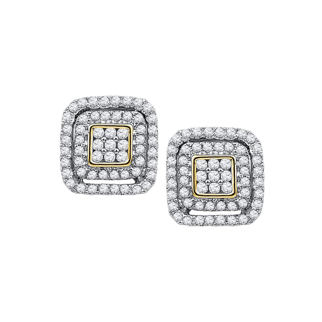 3-8CTW-Diamond FASHION EARRINGS