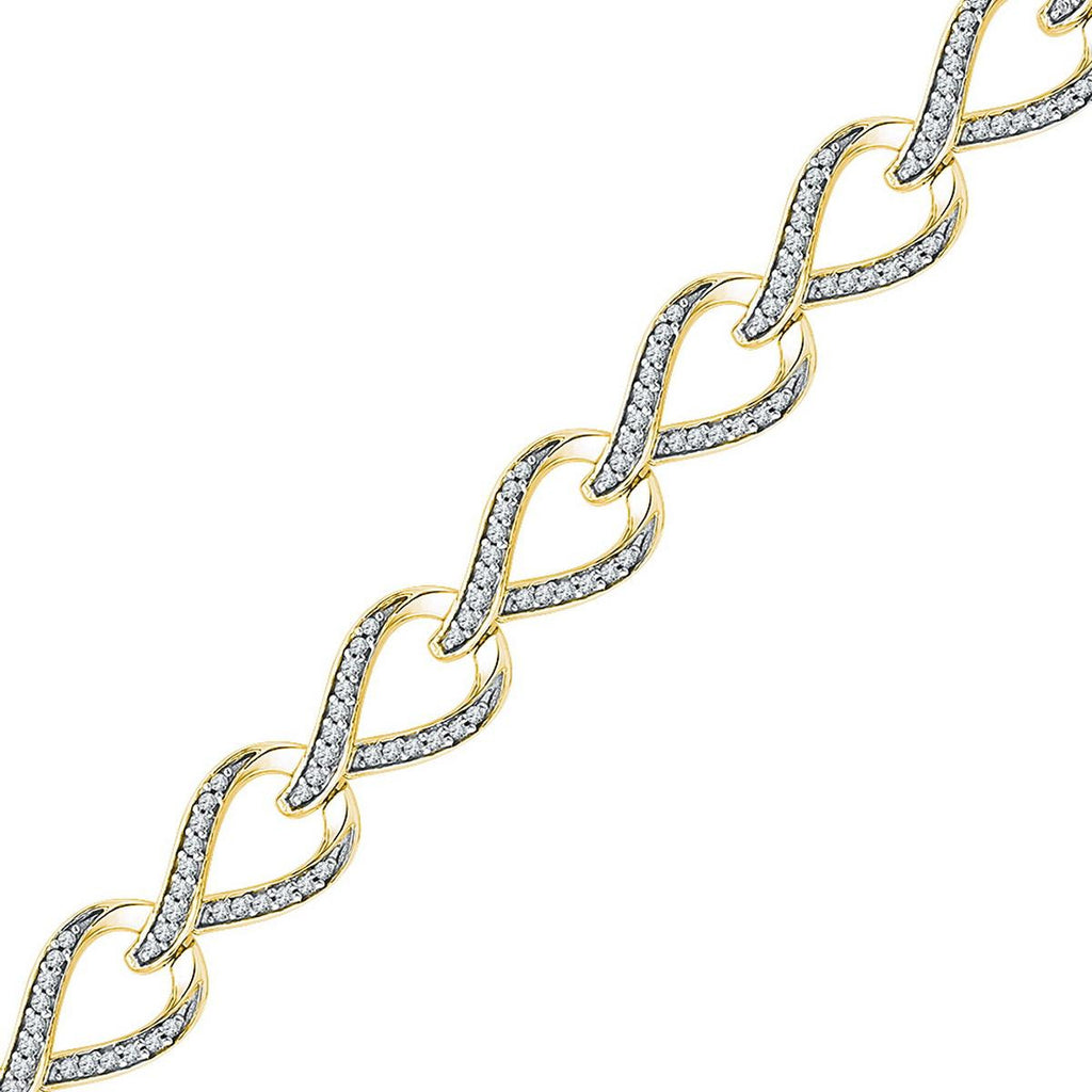 1CTW-Diamond FASHION BRACELET