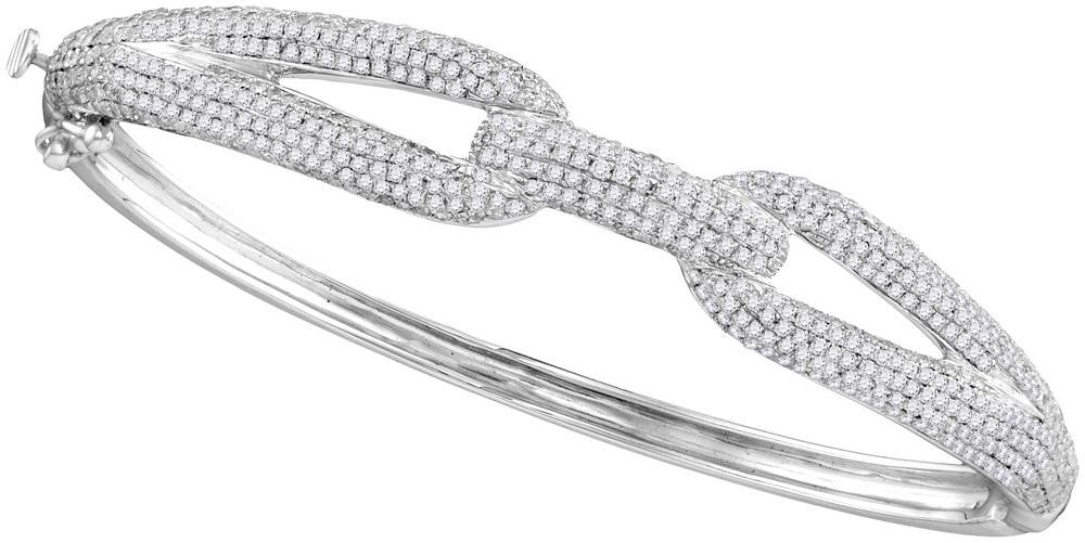 2. 3-8CTW-Diamond FASHION BANGLE