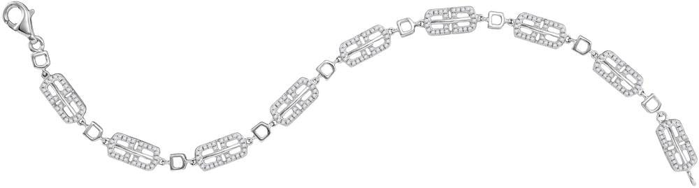 1 CTW-Diamond FASHION BRACELET