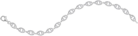 1 CTW-Diamond FASHION BRACELET