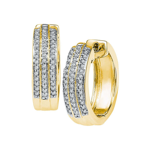 1-4CTW-Diamond FASHION HOOPS