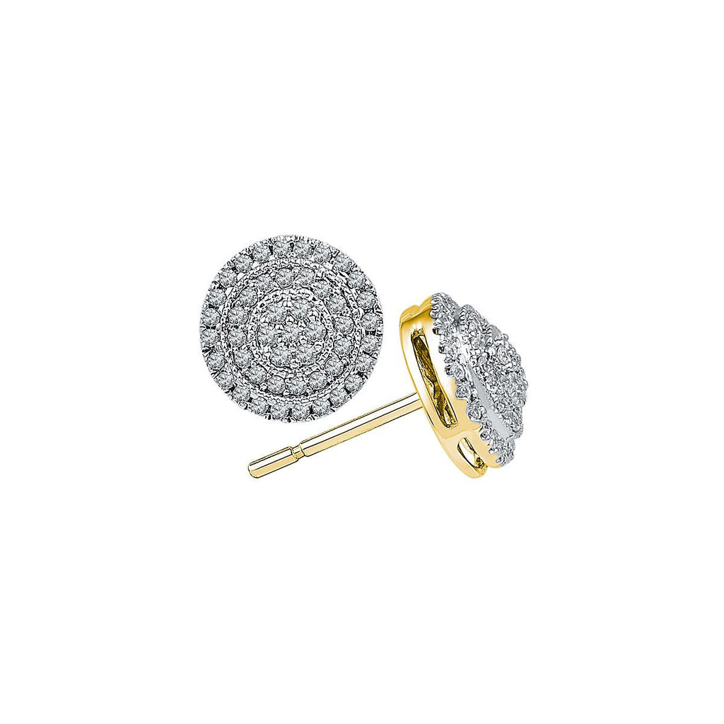 1-2CTW-Diamond FASHION EARRINGS