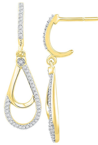 1-4CTW-Diamond FASHION EARRINGS