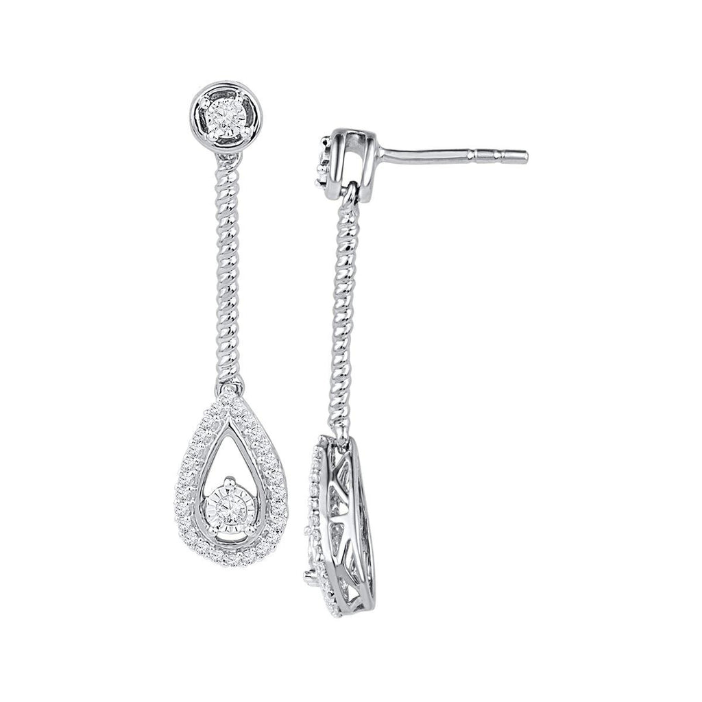 1-4CTW-Diamond FASHION EARRING