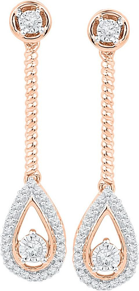 1-4CTW-Diamond FASHION EARRING