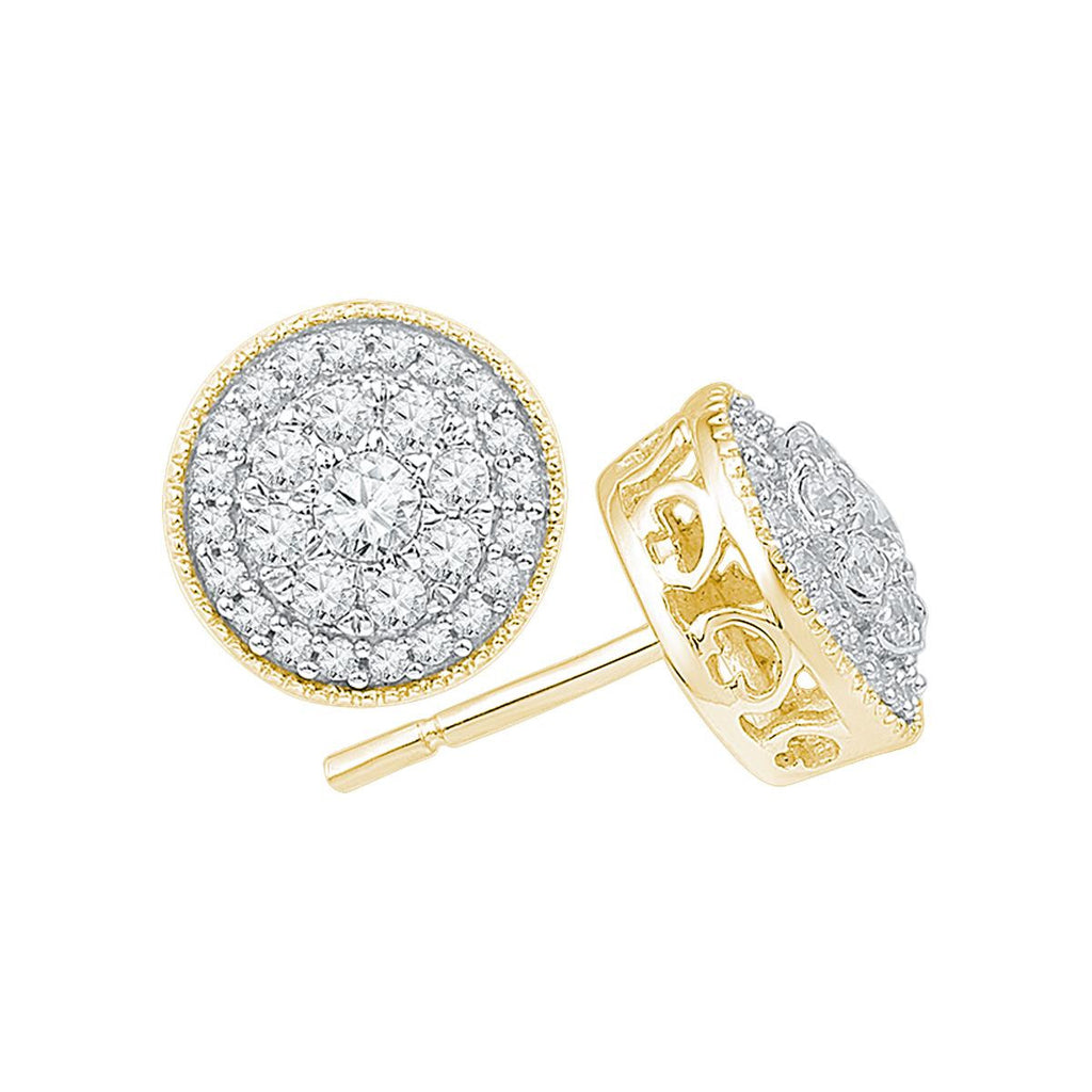 1-2CTW-Diamond FASHION EARRING