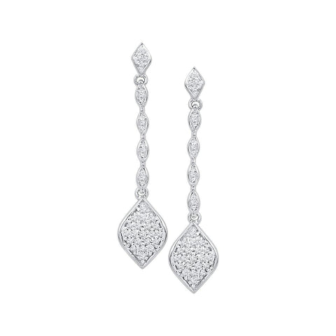 1-4CTW-Diamond FASHION EARRING