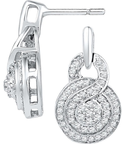 1-2CTW-Diamond FASHION EARRING