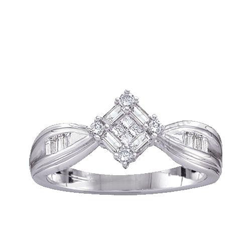 1.00CTW-Diamond FASHION RING-S10