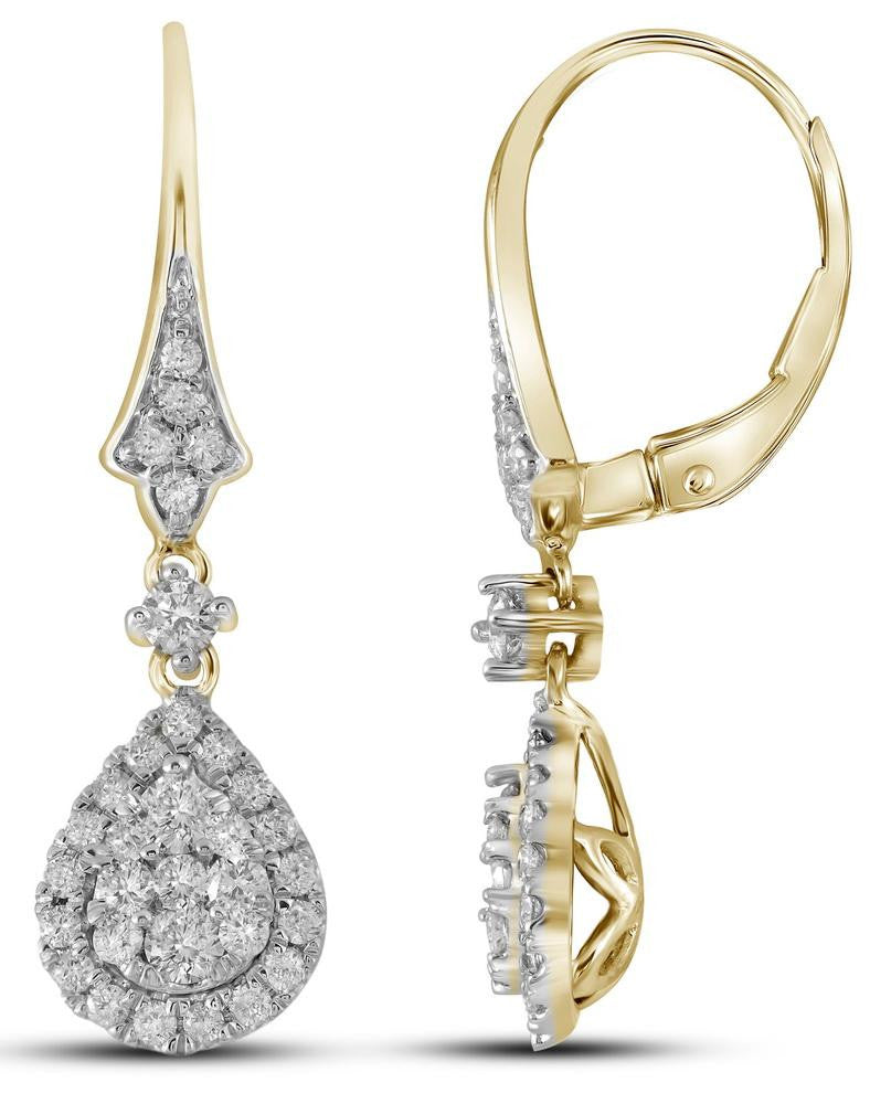 7-8CTW-Diamond FASHION EARRING