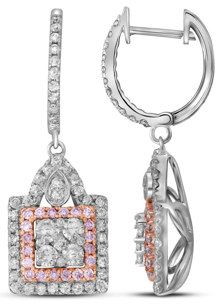 1  3-8CTW-Diamond FASHION EARRING