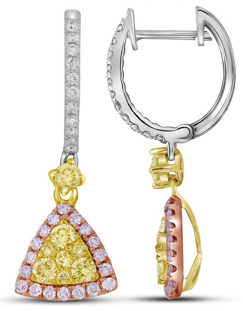 1 CTW-Diamond FASHION EARRING