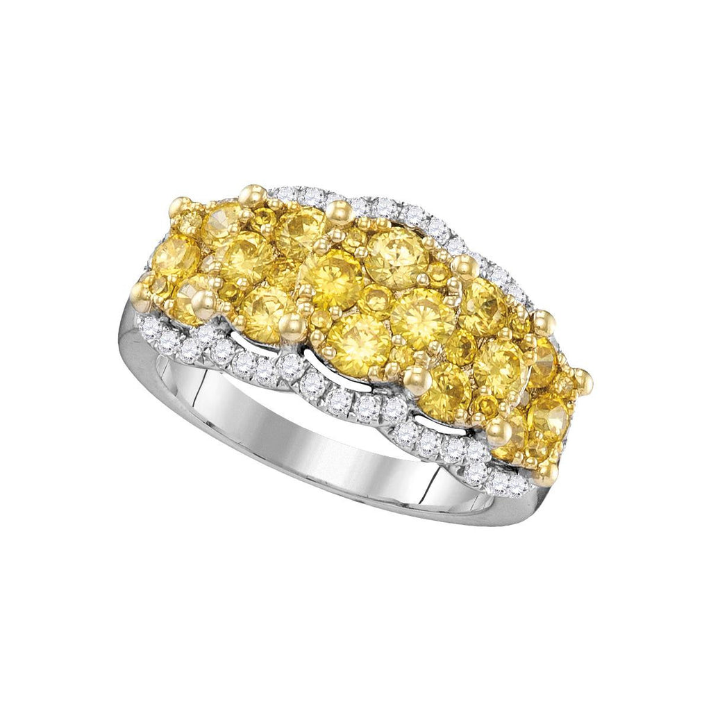 2 CTW-Diamond YELLOW  RING