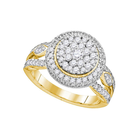 1  1-3CTW-Diamond BRIDAL RING