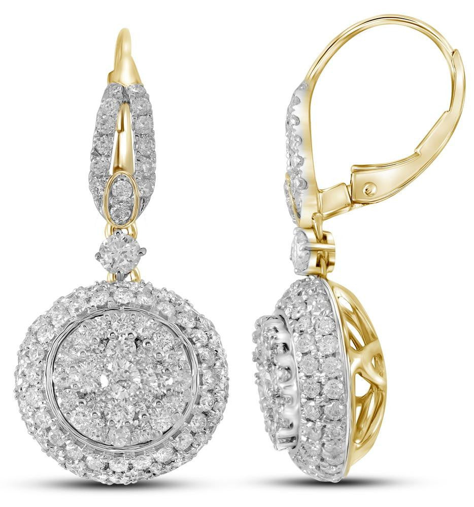 2 CTW-Diamond FASHION EARRING