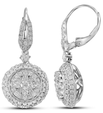 2 CTW-Diamond FASHION EARRING