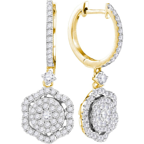 1 CTW-Diamond FASHION EARRING