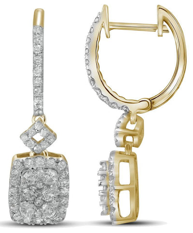 7-8CTW-Diamond FASHION EARRING