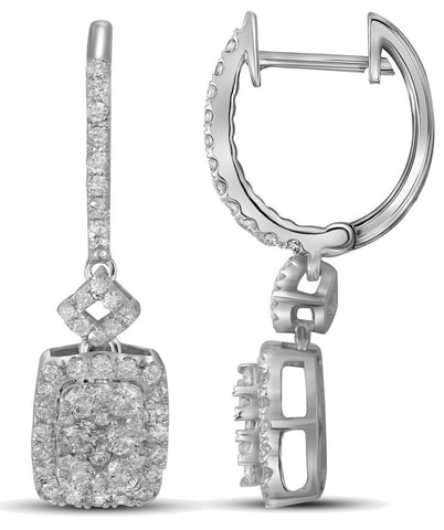 7-8CTW-Diamond FASHION EARRING