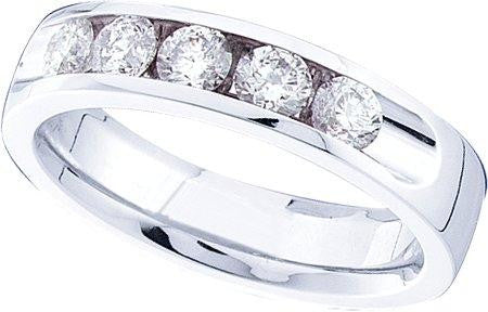 14KT White Gold 0.49CT-Diamond FASHION RING-S6