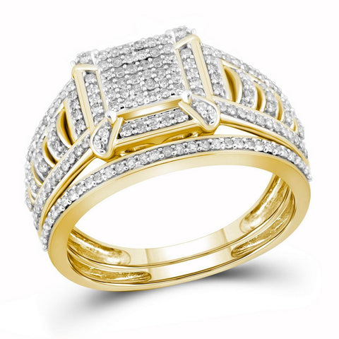 1 CTW-Diamond 3-4CT-CRD BRIDAL SET