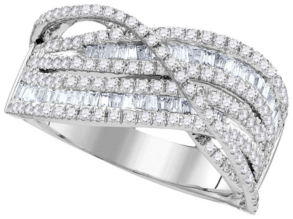 1  5-8CTW-Diamond LADIES FASHION RING