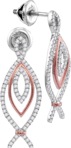 1-2CTW-Diamond FASHION EARRINGS