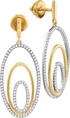 1-2CTW-Diamond FASHION EARRINGS