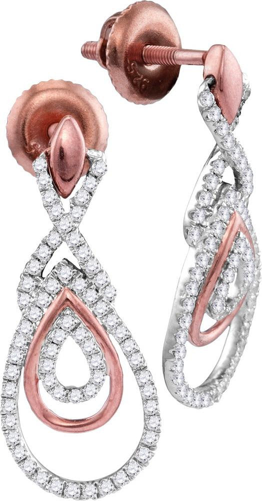 3-8CTW-Diamond FASHION EARRINGS