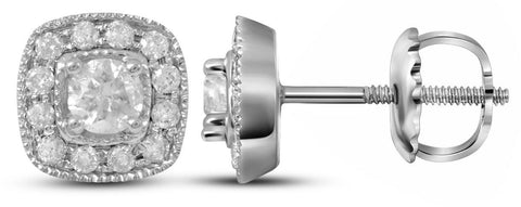 3-8CTW-Diamond FASHION EARRINGS