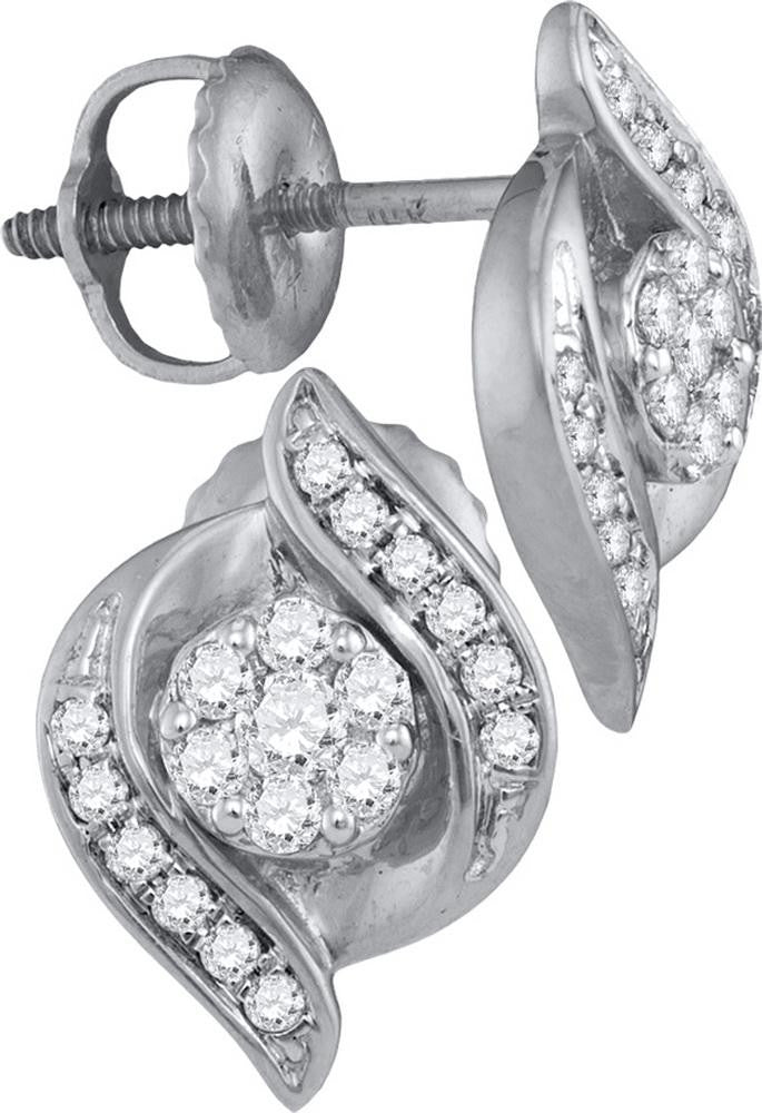 1-4CTW-Diamond FASHION EARRINGS