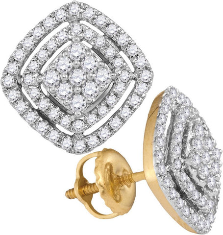 1-2CTW-Diamond FASHION EARRINGS