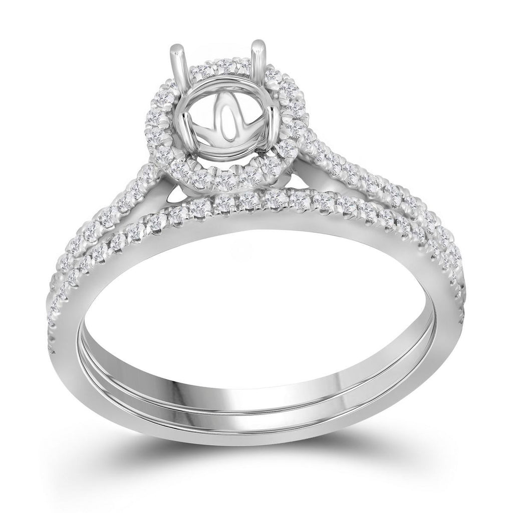 7-8CTW-Diamond 1-2CT-CRD BRIDAL SET