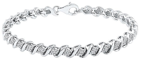 1-2CTW-Diamond FASHION BRACELET